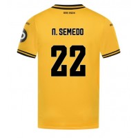 Dres Wolves Nelson Semedo #22 Domáci 2024-25 Krátky Rukáv